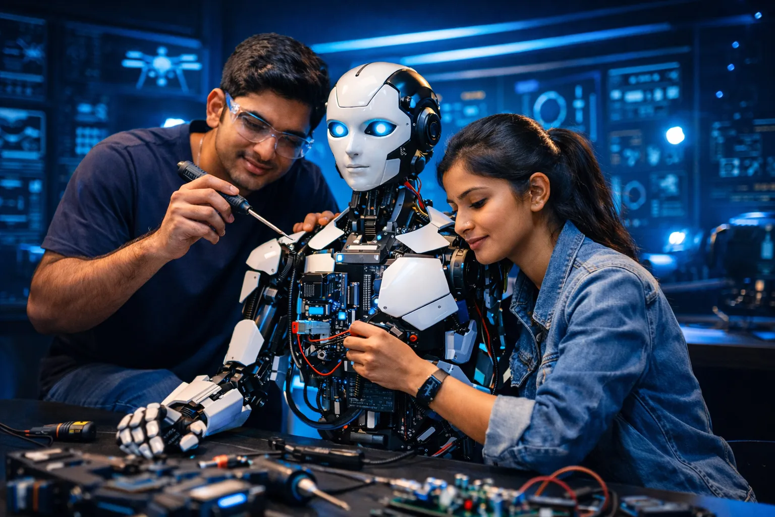 Hands-on robotics project